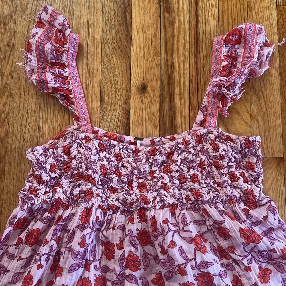 Free People Cotton Nala Floral Babydoll Tank - Picture 6 of 13